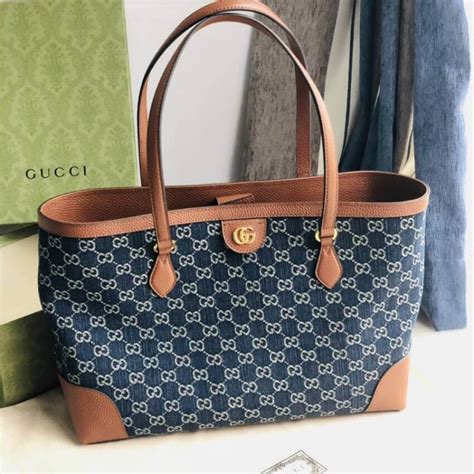 gucci medium totes|gucci medium tote black denim.